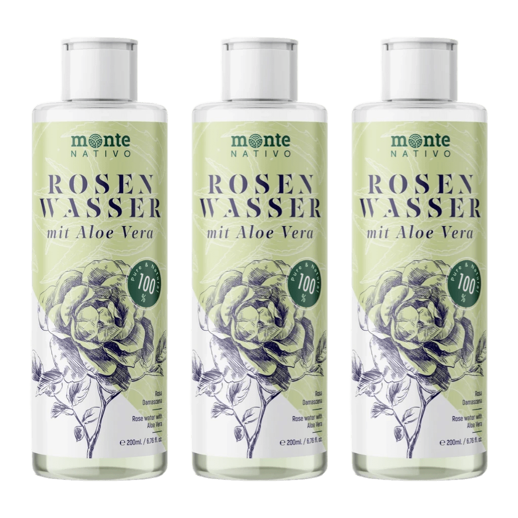 Rosenwasser mit Aloe Vera (200 ml)