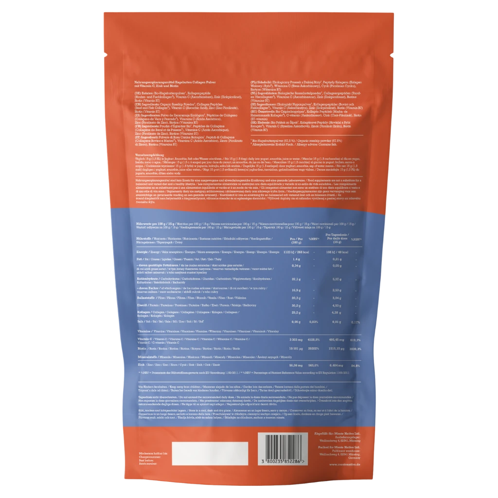 HC5 Hagebutten Collagen Pulver (500g)