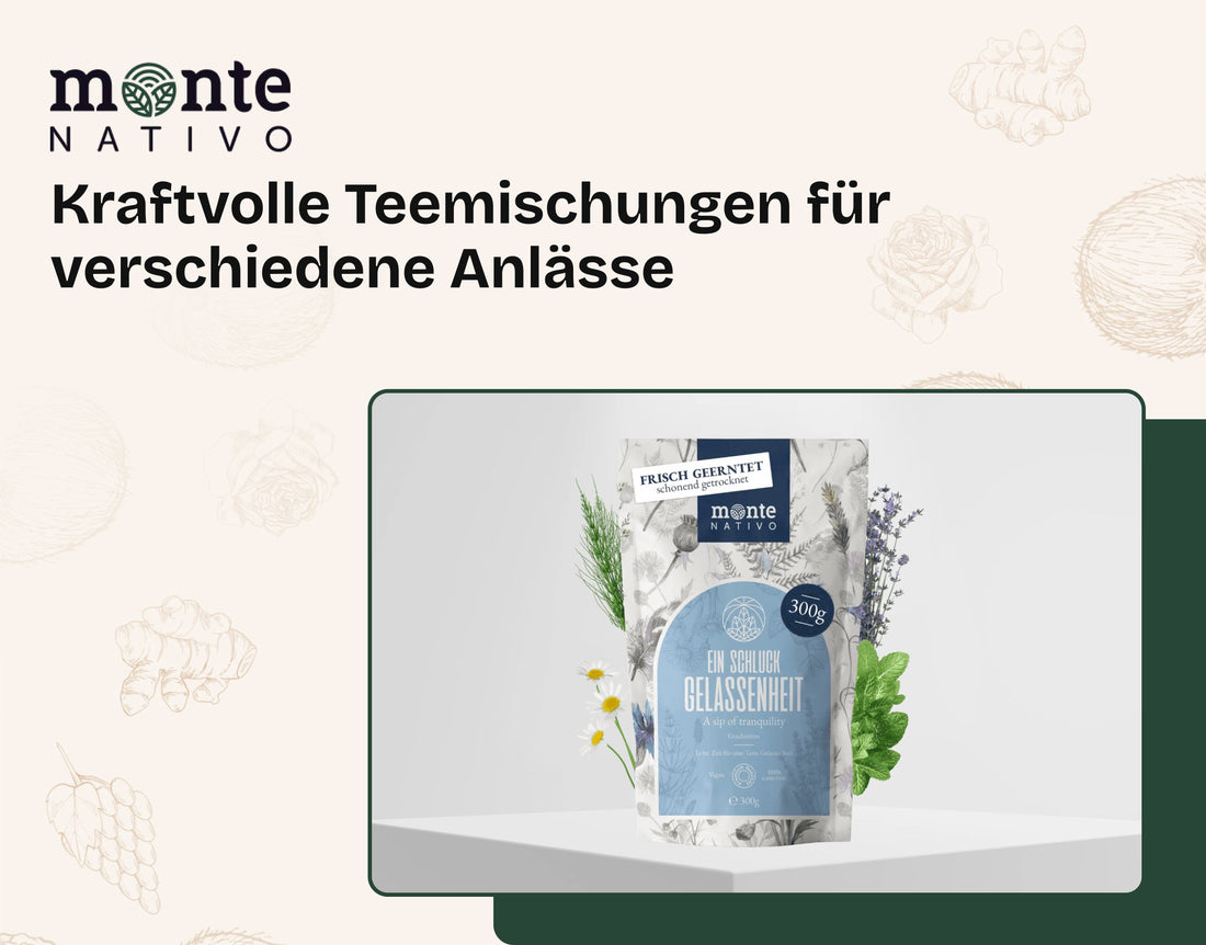 Kraftvolle Teemischungen für verschiedene Anlässe