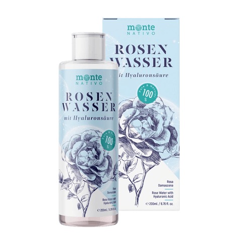 Rosenwasser mit Hyaluronsäure (200 ml)