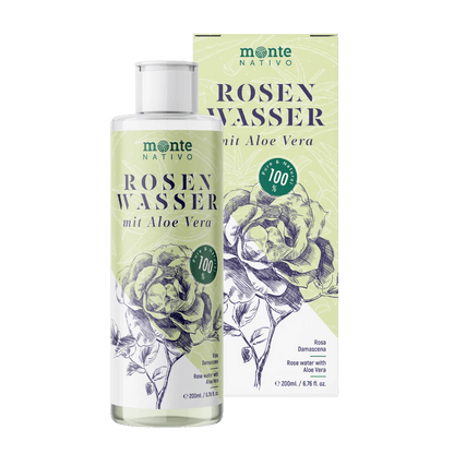 Rosenwasser mit Aloe Vera (200 ml)