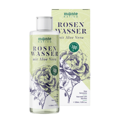 Rosenwasser mit Aloe Vera (200 ml)