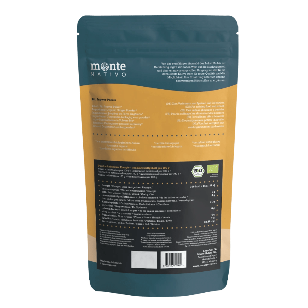Bio Ingwerpulver (500g)