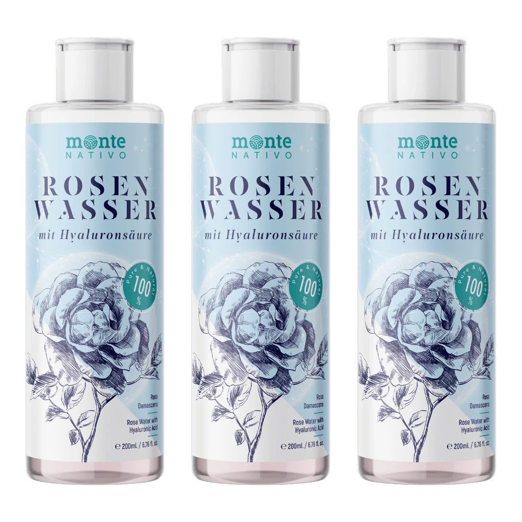 Rosenwasser mit Hyaluronsäure (200 ml)