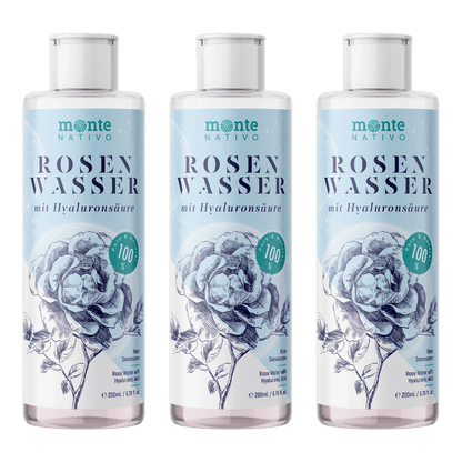 Rosenwasser mit Hyaluronsäure (200 ml)