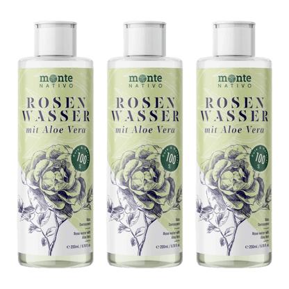 Rosenwasser mit Aloe Vera (200 ml)
