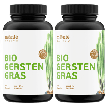 Bio Gerstengras Kapseln - 240 Kapseln