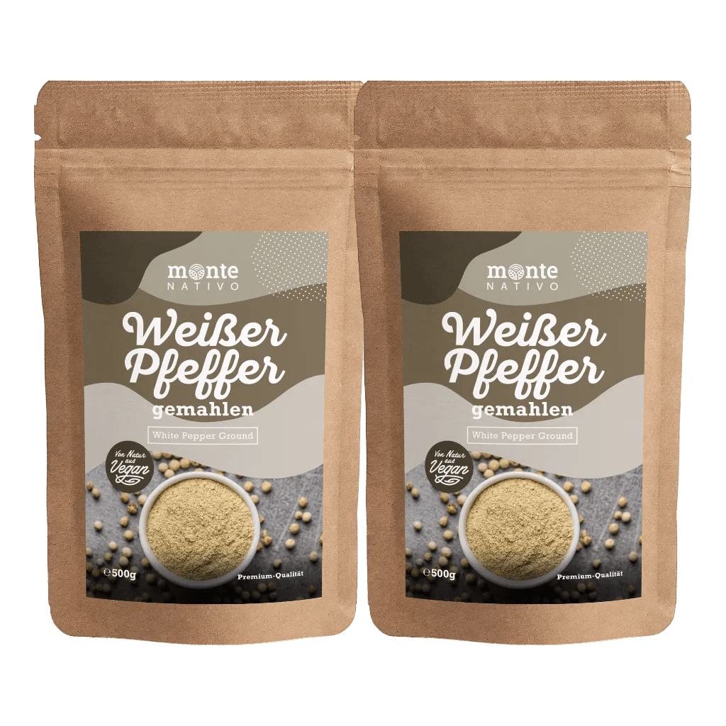 Weißer Pfeffer gemahlen (500g)