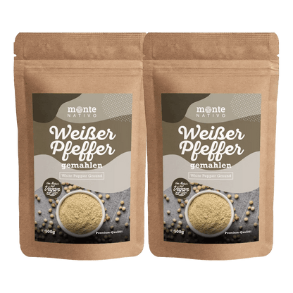 Weißer Pfeffer gemahlen (500g)