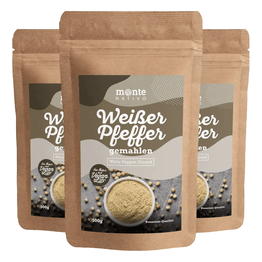 Weißer Pfeffer gemahlen (500g)