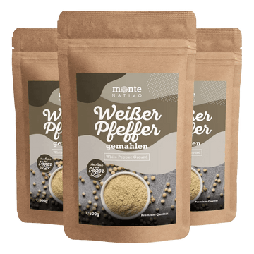 Weißer Pfeffer gemahlen (500g)
