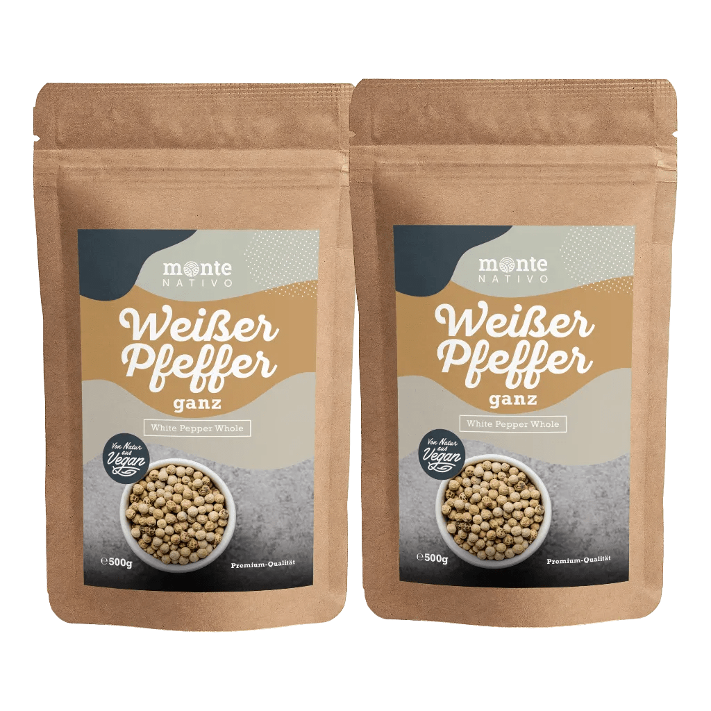 Weißer Pfeffer ganz (500g)