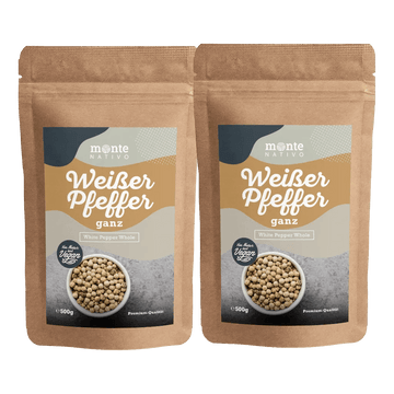 Weißer Pfeffer ganz (500g)