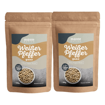 Weißer Pfeffer ganz (500g)