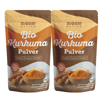 Bio Kurkumapulver (1000g)
