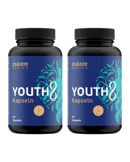 Youth-8-Kapseln mit 8 aktiven Wirkstoffen