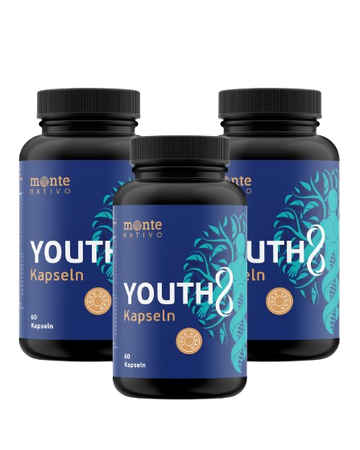 Youth-8-Kapseln mit 8 aktiven Wirkstoffen
