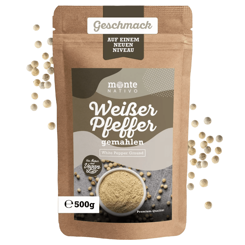 Weißer Pfeffer gemahlen (500g)
