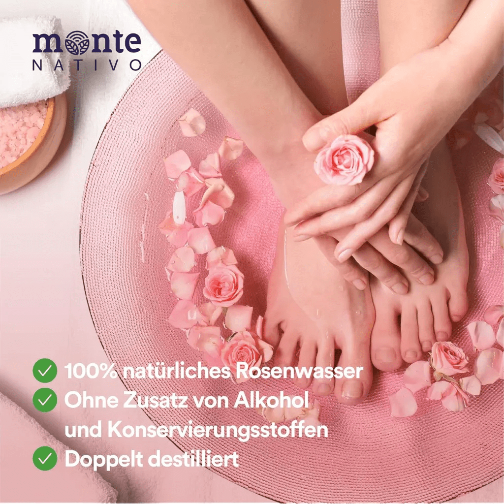 Rosenwasser für schöne Haut (500 ml)