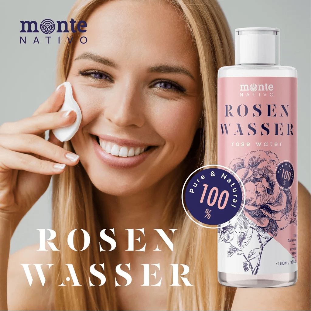 Rosenwasser für schöne Haut (500 ml)