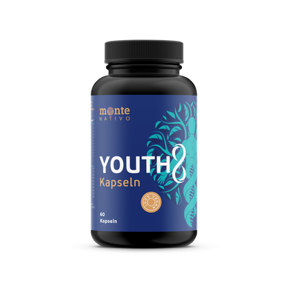 Youth-8-Kapseln mit 8 aktiven Wirkstoffen