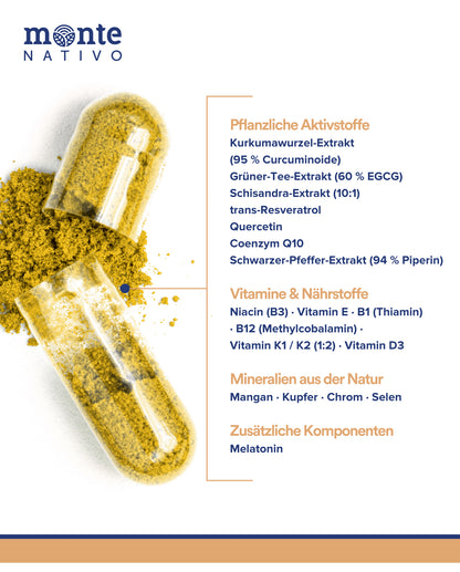 Youth-8-Kapseln mit 8 aktiven Wirkstoffen