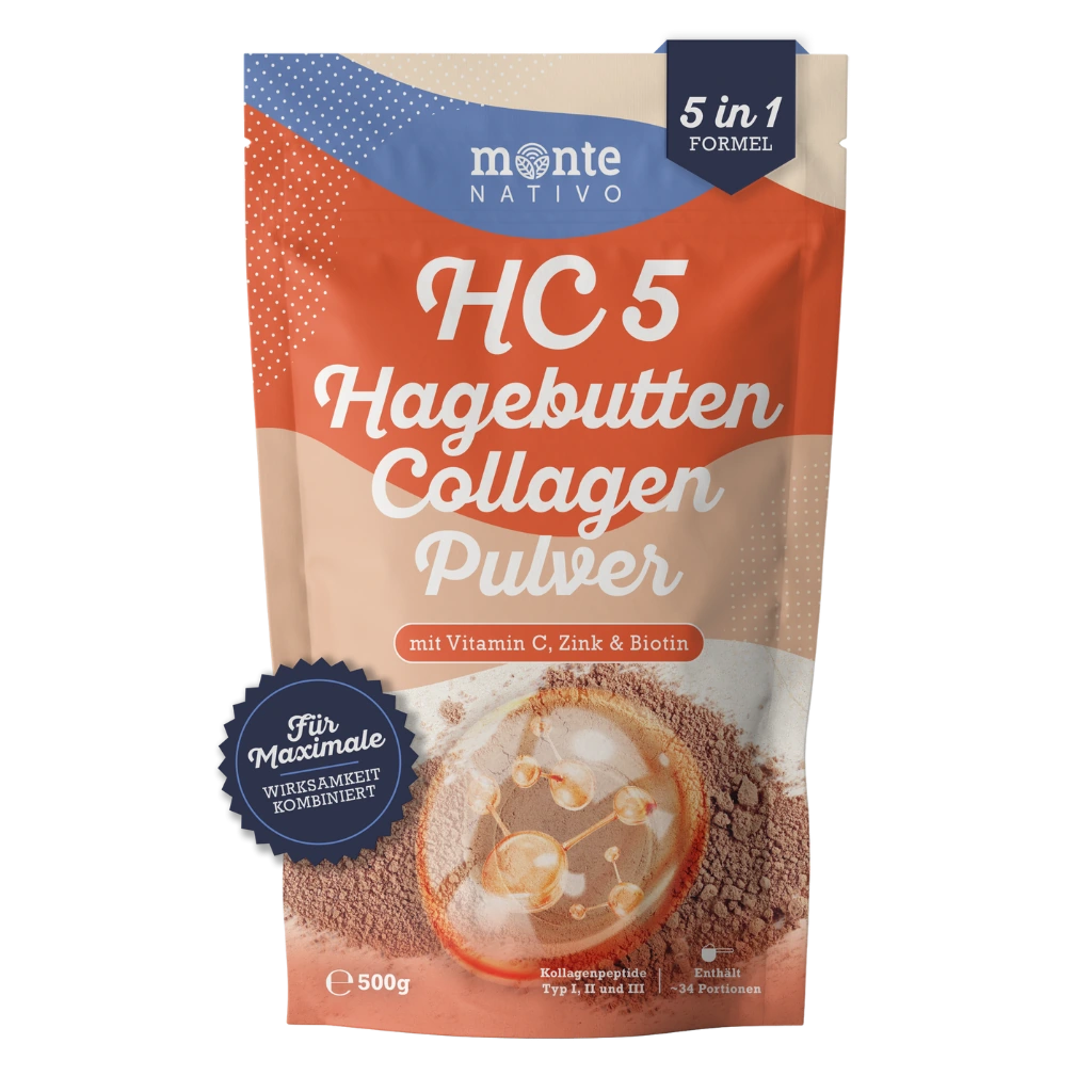 HC5 Hagebutten Collagen Pulver (500g)