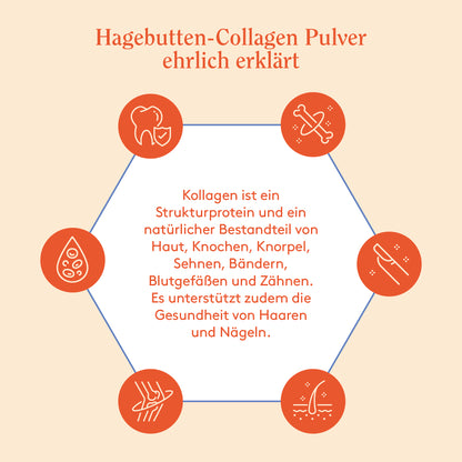 HC5 Hagebutten Collagen Pulver (500g)