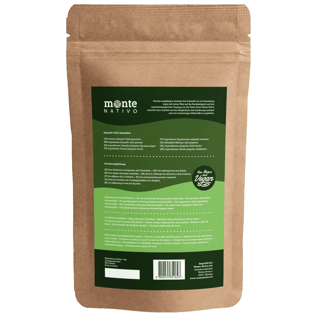Jalapeño Chili gemahlen (150g)